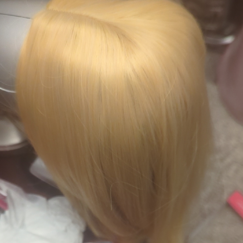 Golden Blonde Women's Hair Wig
